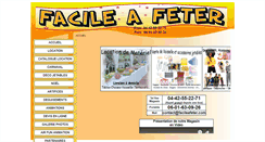Desktop Screenshot of facileafeter.com